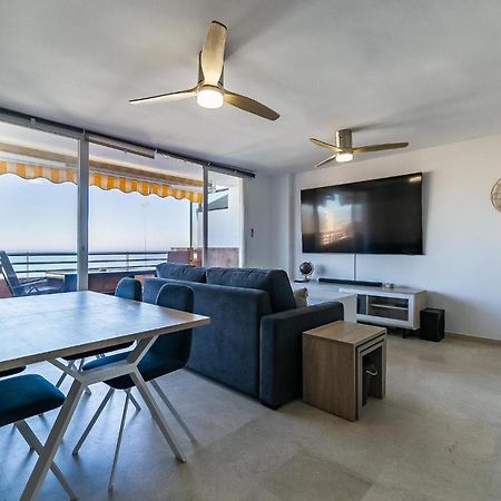 Vistas Azules -- Remodeled, Large Terrace, Spectacular Ocean Views And Beach Level Access Torremolinos Ngoại thất bức ảnh