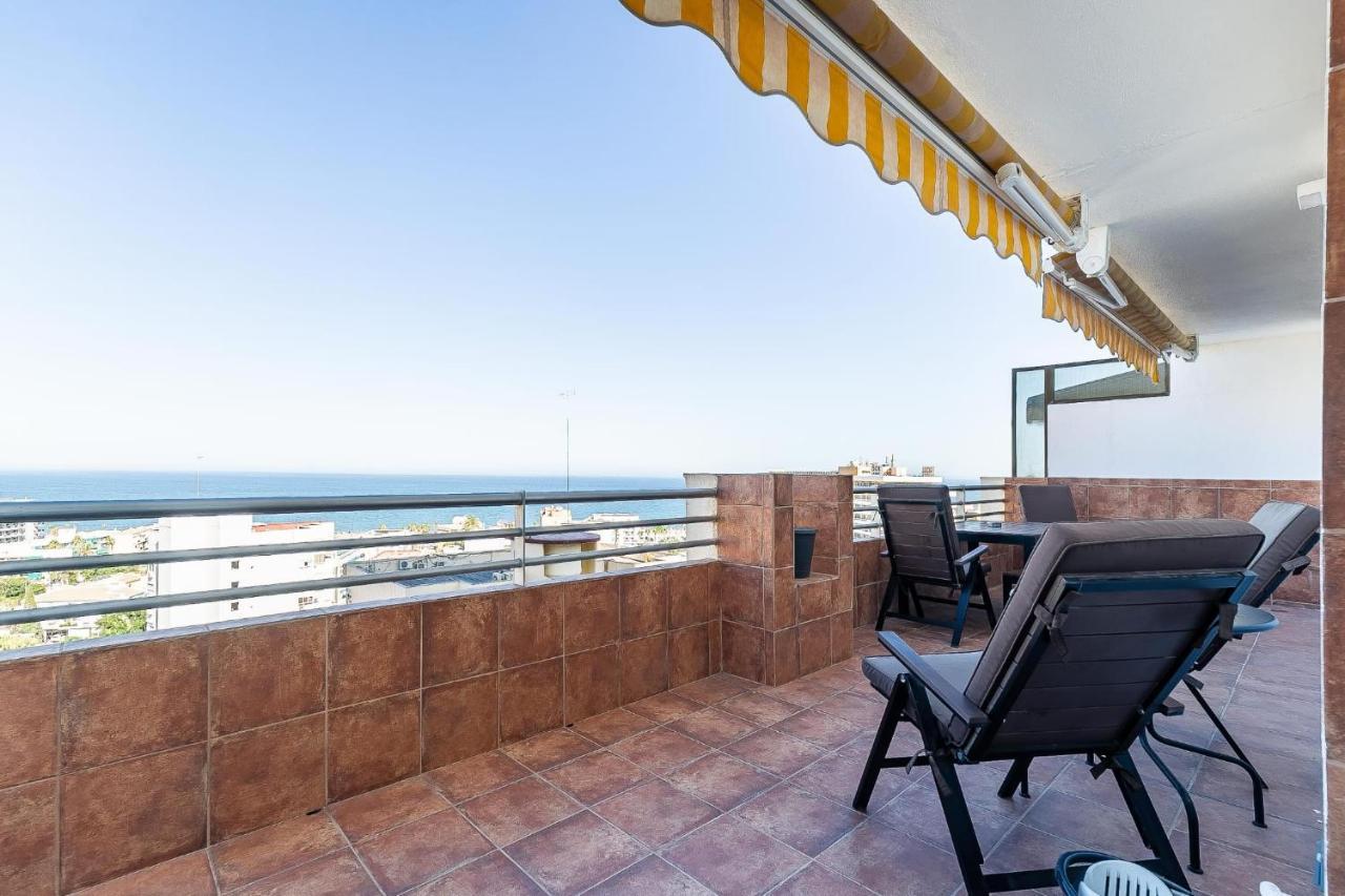 Vistas Azules -- Remodeled, Large Terrace, Spectacular Ocean Views And Beach Level Access Torremolinos Ngoại thất bức ảnh