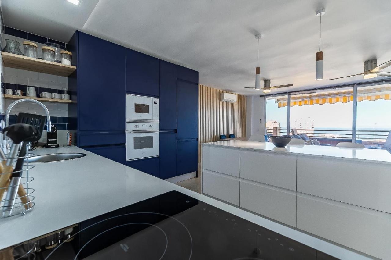Vistas Azules -- Remodeled, Large Terrace, Spectacular Ocean Views And Beach Level Access Torremolinos Ngoại thất bức ảnh