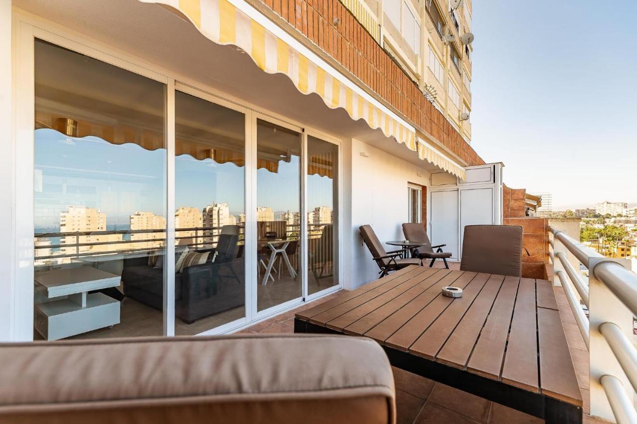 Vistas Azules -- Remodeled, Large Terrace, Spectacular Ocean Views And Beach Level Access Torremolinos Ngoại thất bức ảnh