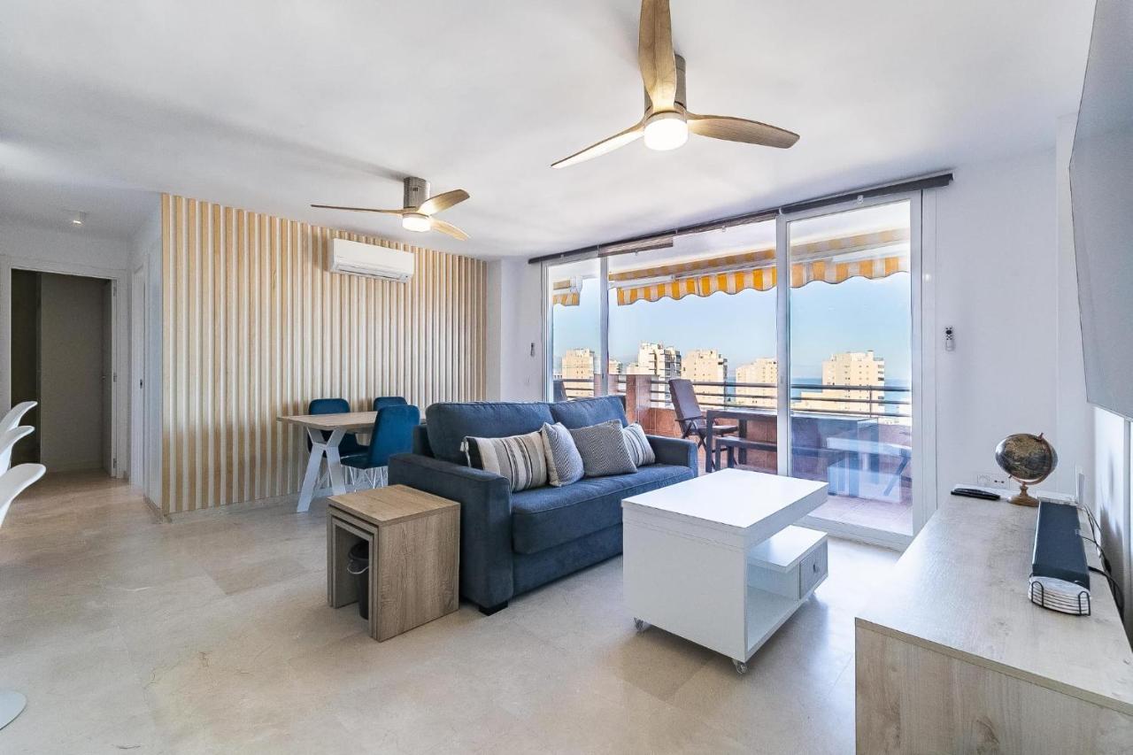 Vistas Azules -- Remodeled, Large Terrace, Spectacular Ocean Views And Beach Level Access Torremolinos Ngoại thất bức ảnh